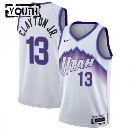 Dres Utah Jazz Walter Clayton JR Nike 2025-26 Association Edition Bijela Swingman - Dječji